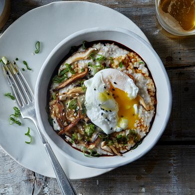 Savory Ris-Oat-to with Poached Egg