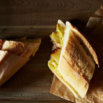 Bocadillo El Camino:  Spanish Omelet Sandwich To Go