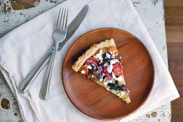 Tomato and Grape Tart from Food52