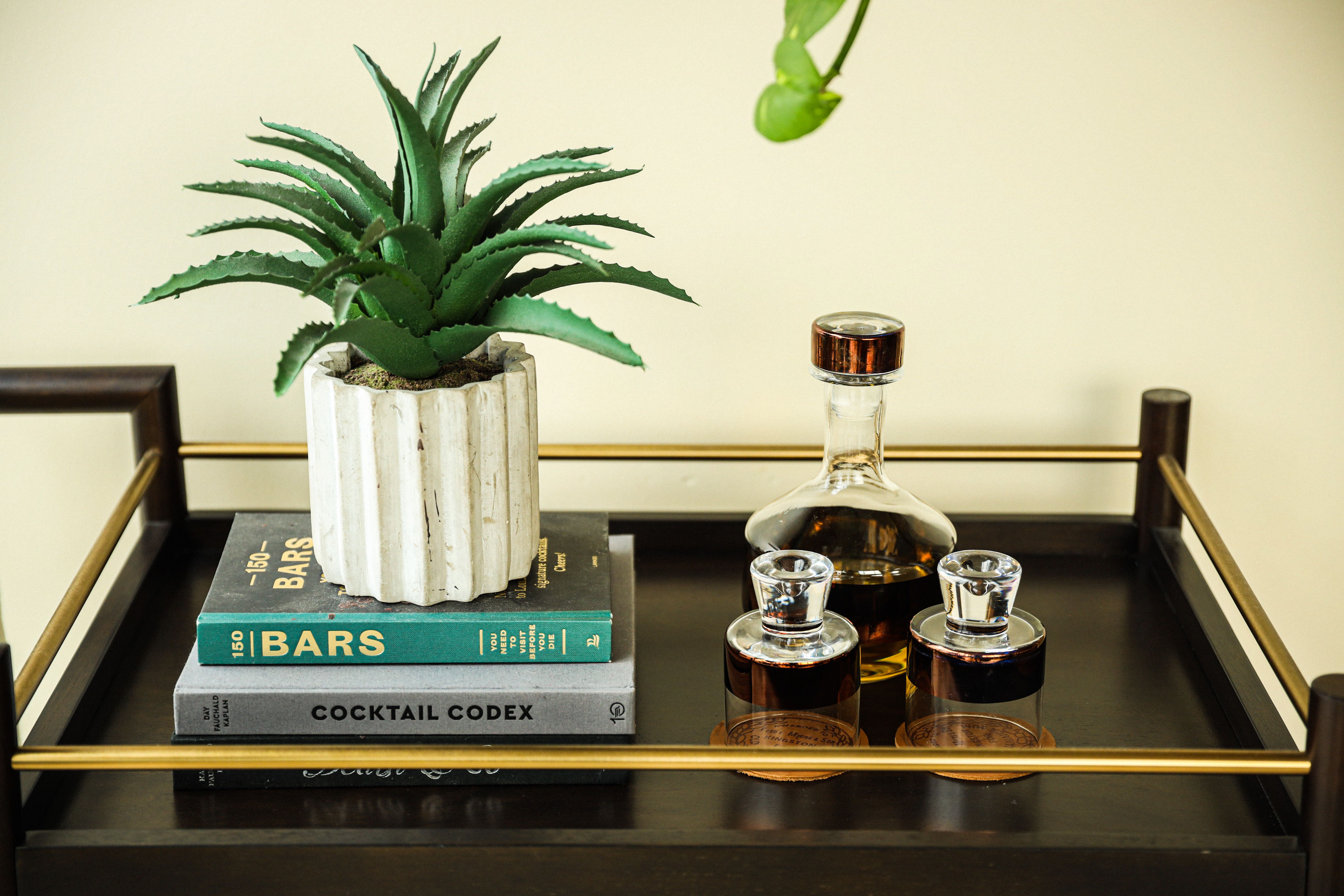 How to Stock Your Home Bar Cart so You Can Sip in Style
