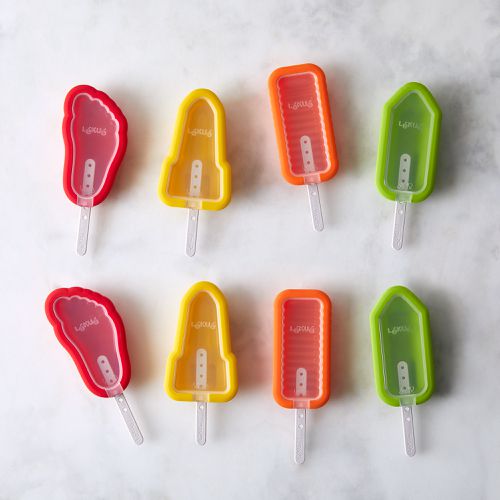 Lékué Ice Push Pop Mold (Set of 6), Stackable, Multicolored, Freezer-Safe  on Food52