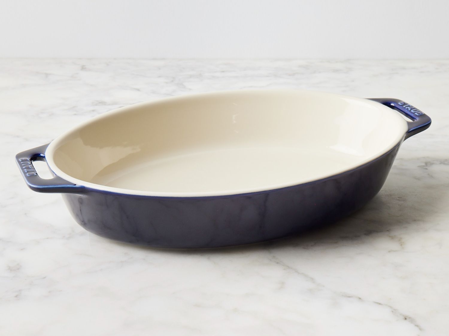 11 Oval Baking Dish (White), Staub
