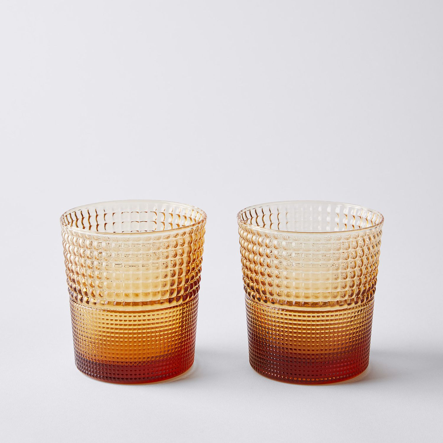 IVV Italian Retro Glass Tumblers, Set of 2, Mouth-Blown | Food52