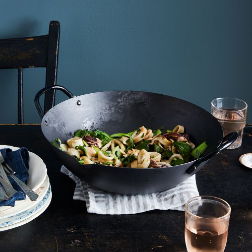 Ginkgo Japanese Wok, Nonstick Carbon Steel, 2 Sizes on Food52