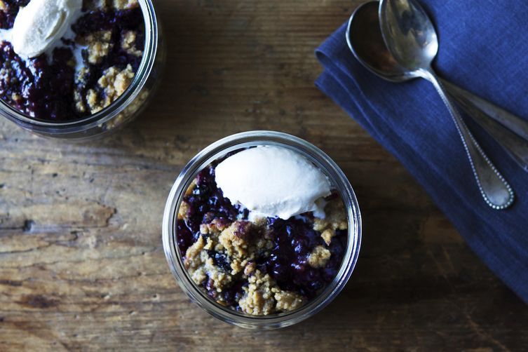 Blueberry Schlumpf from Food52