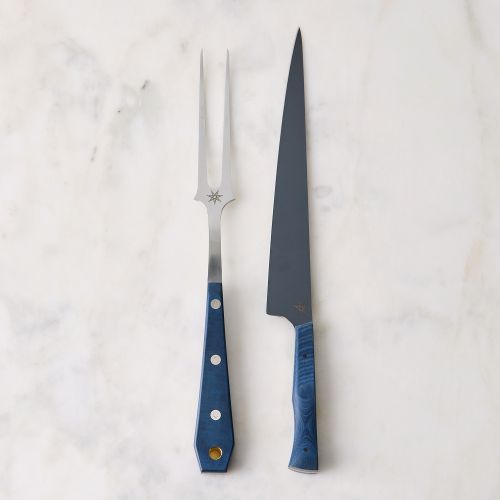 Town Cutler eXo Blue Knives, Handmade, Stainless Steel