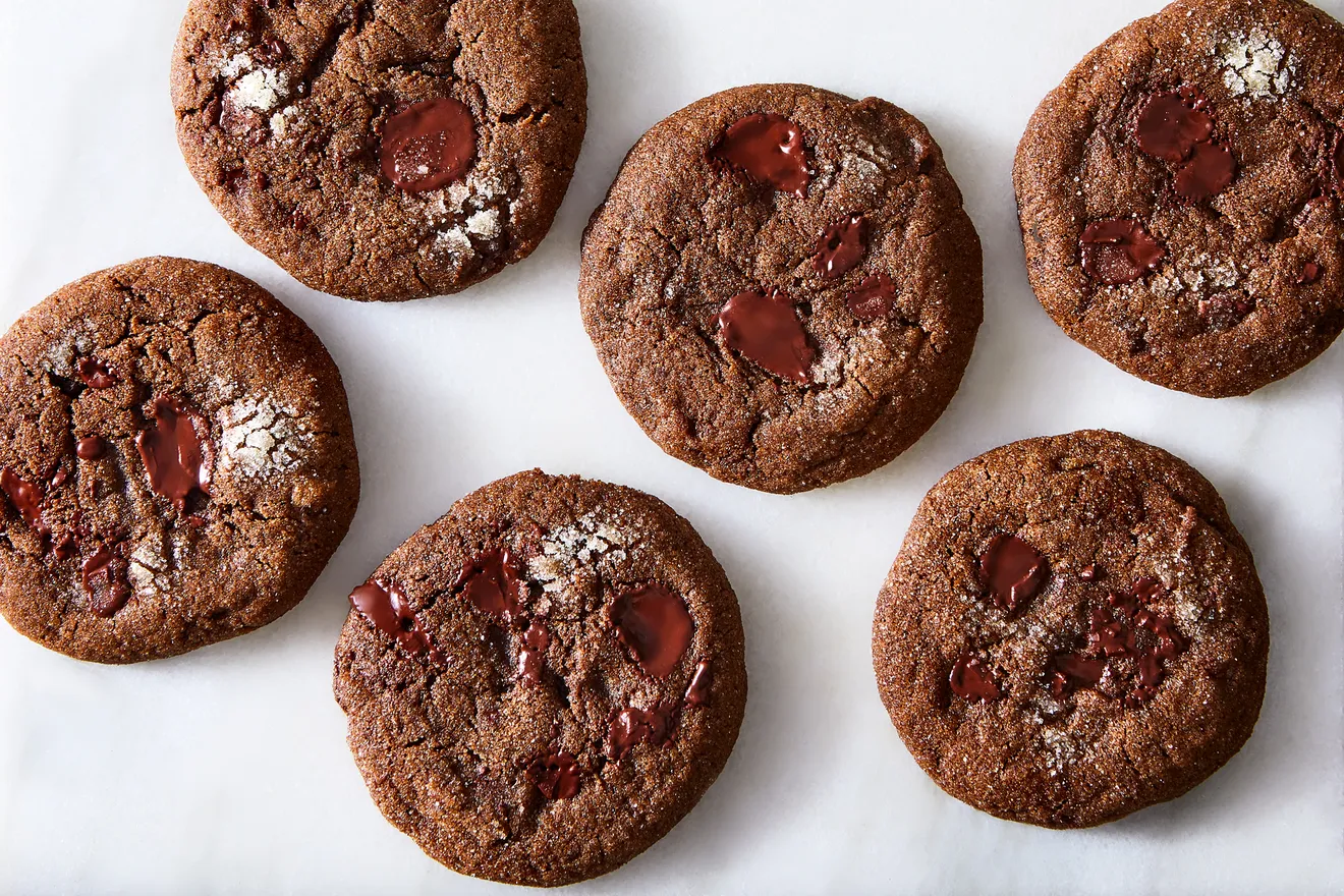 Triple-Ginger Chocolate Chunk Cookies