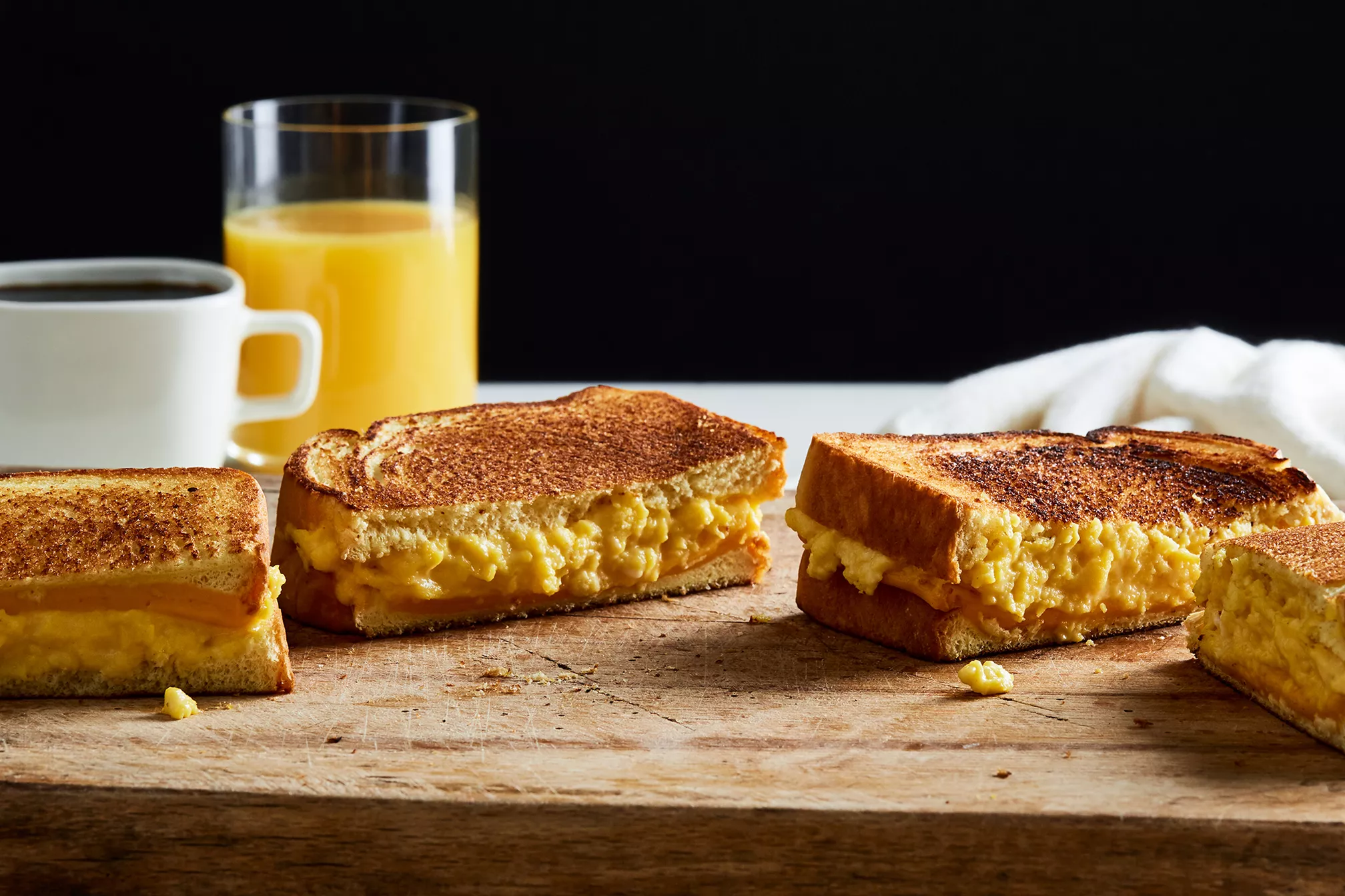 Wylie Dufresne S Soft Scrambled Egg Grilled Cheese Recipe On Food52