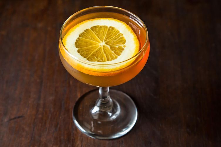 Bubbly Manhattan from Food52