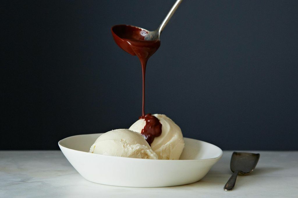 Spur of the Moment Dark Chocolate Sauce without a Recipe from Food52