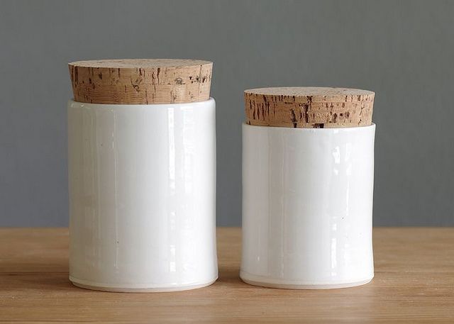 Porcelain canisters