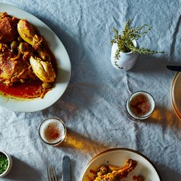 Morocon chicken and olives by Frieda