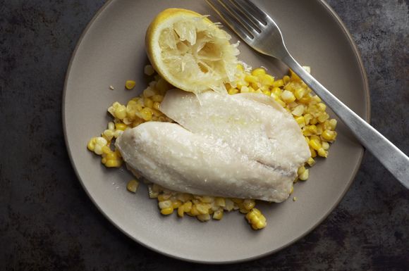 Simple Fish and Corn