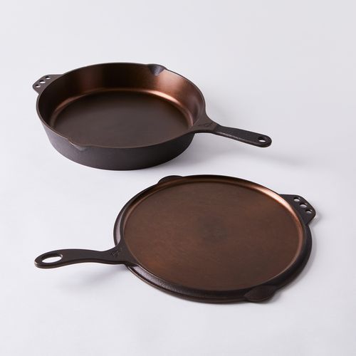 Smithey Cast Iron 2-in-1 Flat-Top Griddle & Skillet, 10 or 12 on Food52