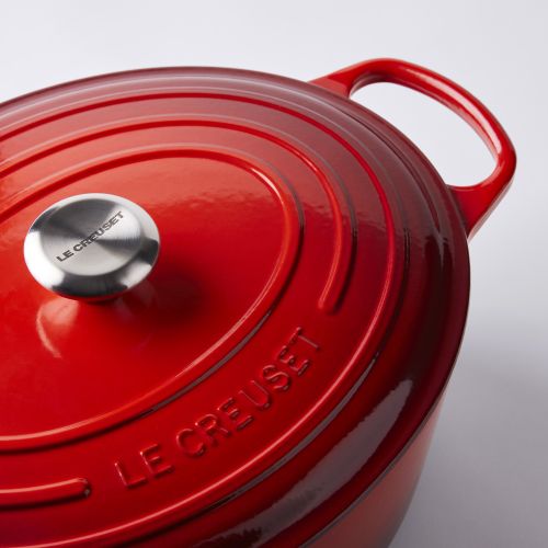 Le Creuset 9-qt Cast Iron Oval Dutch Oven In Stock Availability and