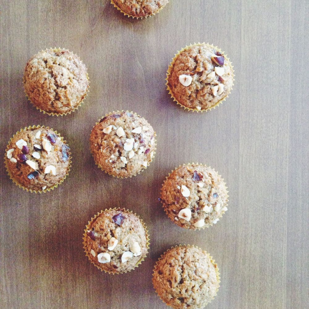 jamie oliver's butternut squash muffins with a frosty top
