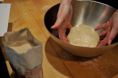 Pre-risen dough