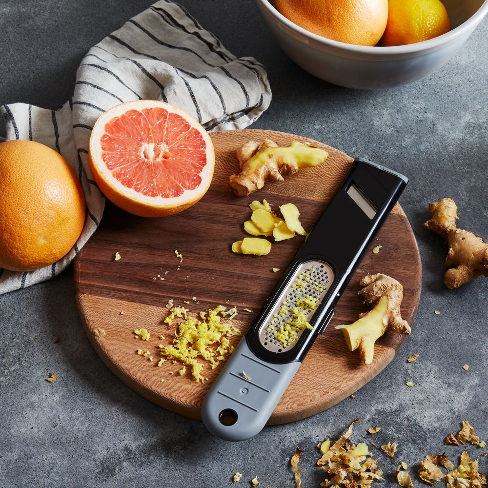 Microplane 3-in-1 Ginger Tool & Zester Set on Food52