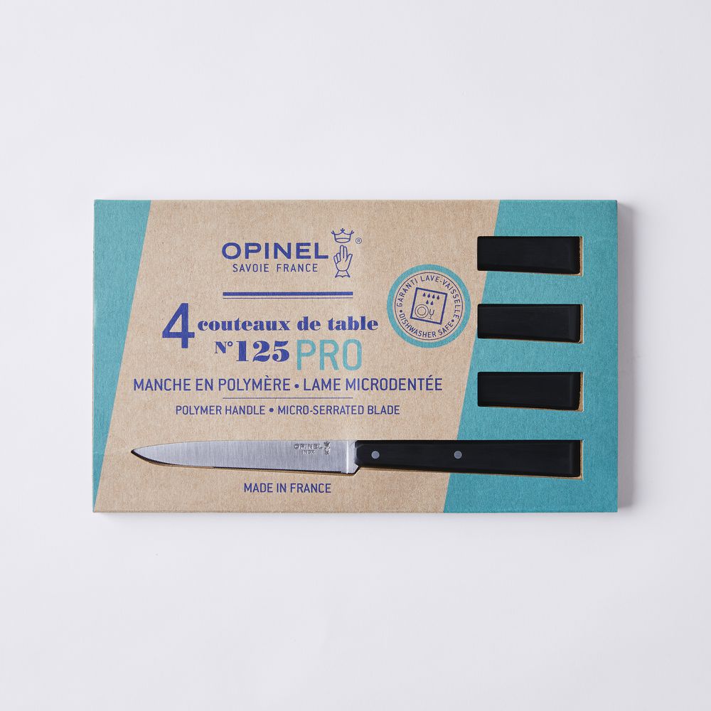Opinel - Bon Appetit Black Steak Knife