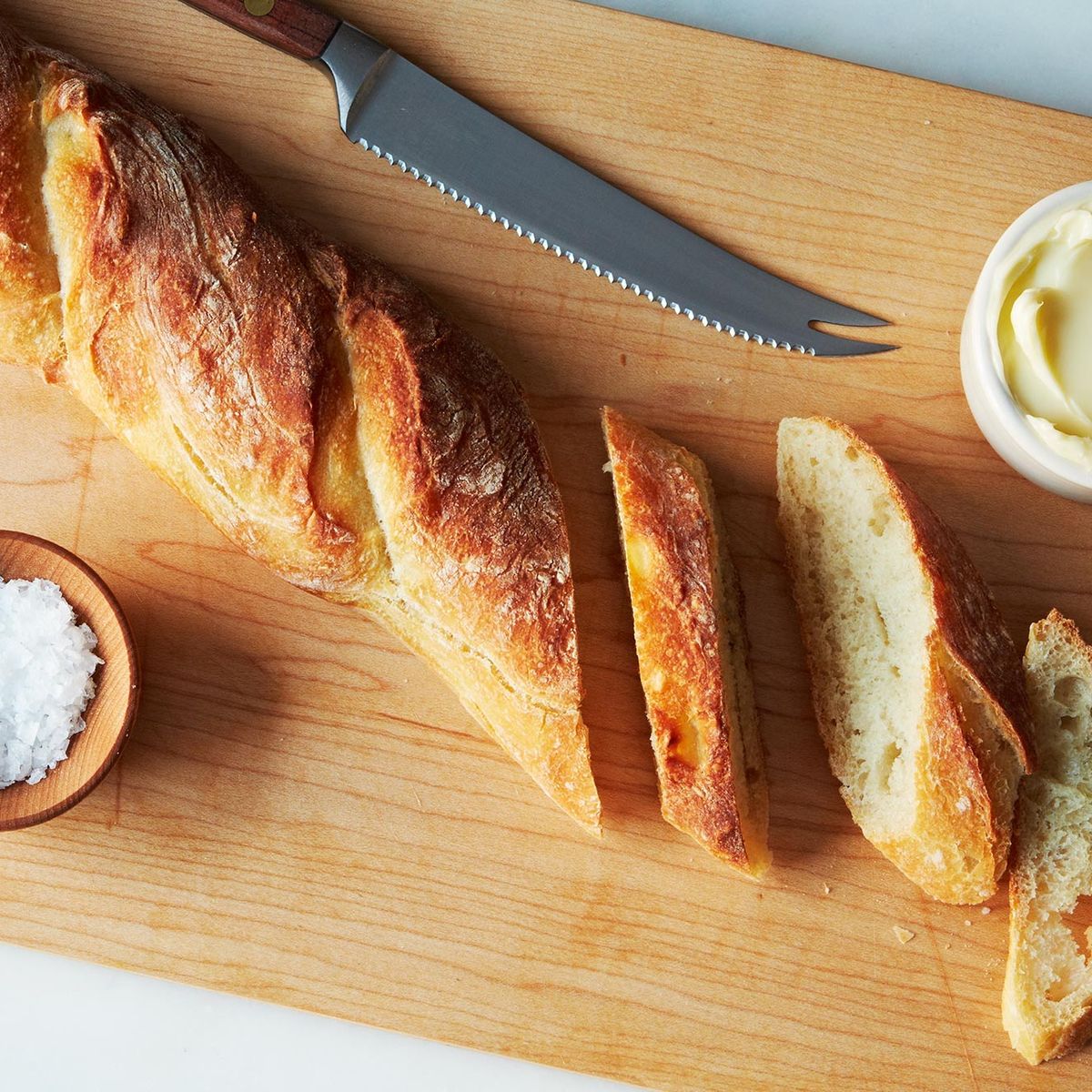 4-Ingredient French Bread Baguettes Recipe