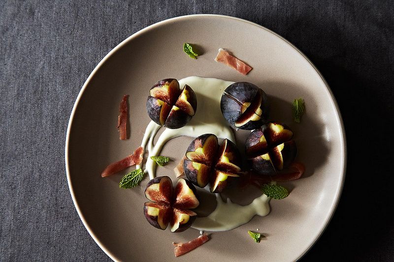 Richard Olney's Fresh Fig and Mint Salad on Food52