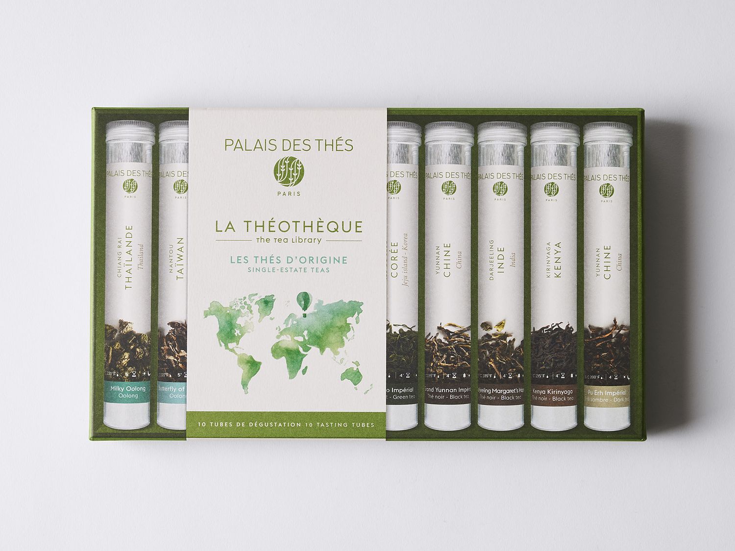 Palais des Thés Teas From Around the World Gift Set, Single Estate Tea  Samples on Food52