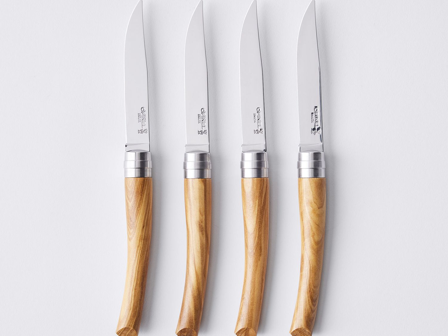 Opinel Premium Wood Steak Knives - Set of 4 – Amparo Fine Living