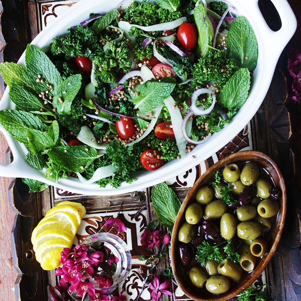 Big easy tabbouleh/summer herb salad