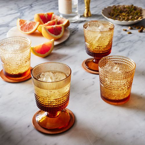 IVV Italian Retro Glass Tumblers, Set of 2, Mouth-Blown | Food52