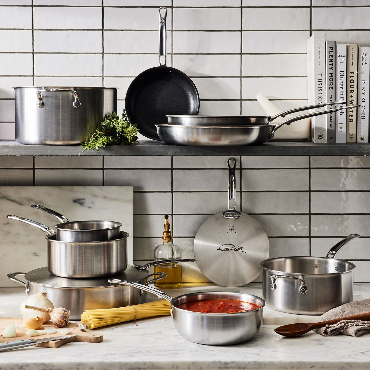 Thomas Keller Insignia Commercial Clad Stainless Steel 11-Piece