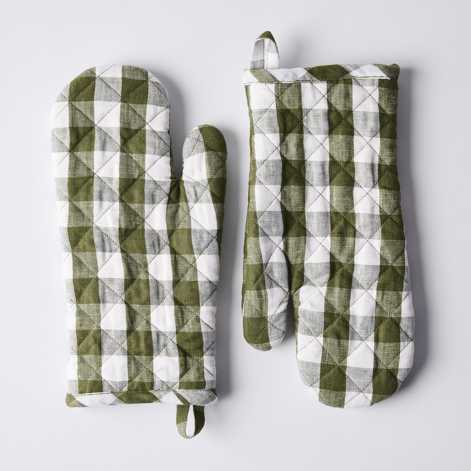 Food52 Linen Cotton Oven Mitts (Set of 2)