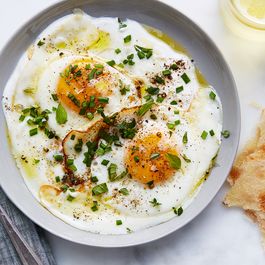 Julia Turshen's Olive Oil-Fried Eggs With Yogurt & Lemon by DragonFly