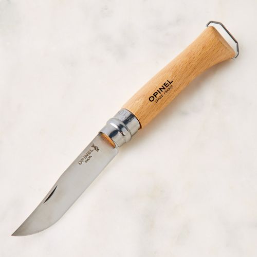Opinel No. 10 Corkscrew Folding Knife, Beechwood & Stainless Steel on Food52