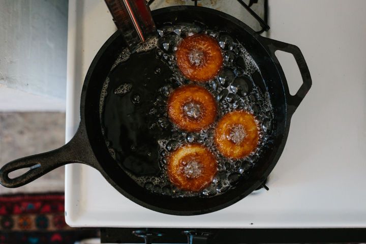 Frying Apple Cider Donuts on Food52