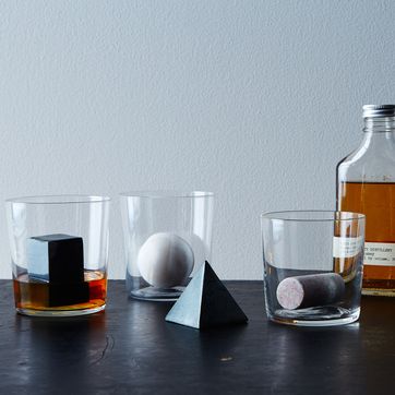 De Alpen account pakket AREAWARE Geometric Whiskey Stones (Set of 4) for Chilled Drinks on Food52