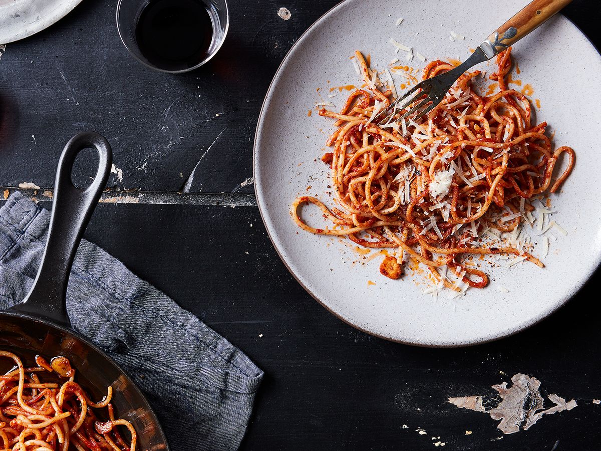 How To Give Your Leftover Pasta A Second Even More Flavorful Life