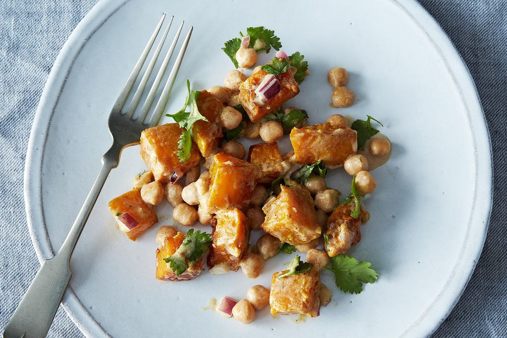 Moro's Warm Squash & Chickpea Salad from Food52