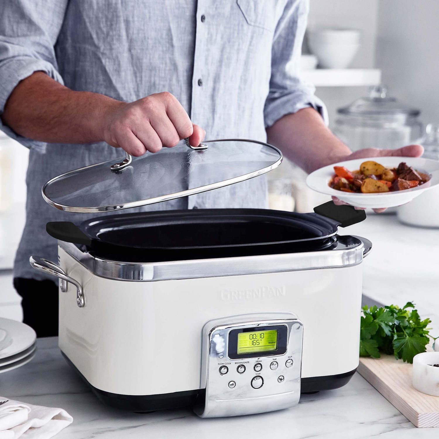 All-Clad Stainless Steel & Glass Slow Cookers