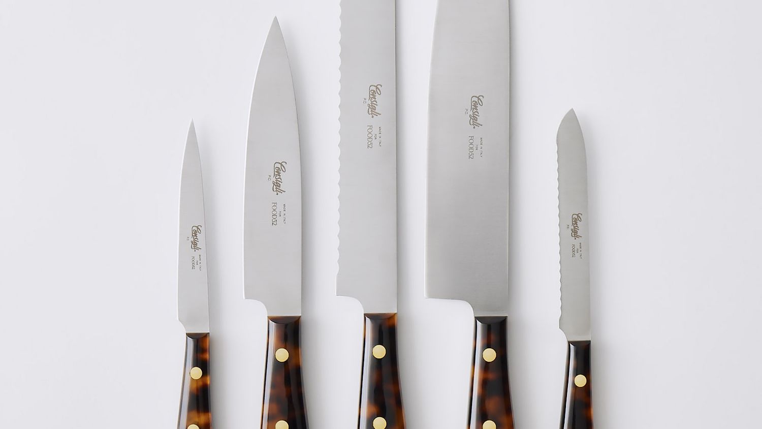Consigli for Food52 Kitchen Knives, 5 Options, Handcrafted in