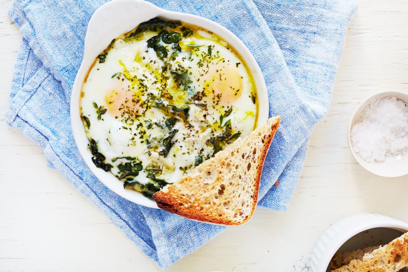 Baked Eggs with Ricotta