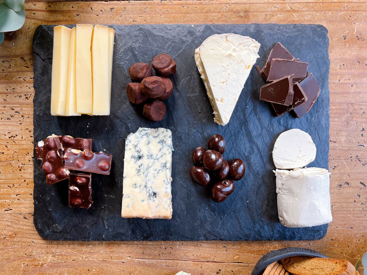 Chocolate & Cheese Plate Recipe - How to Make a Chocolate & Cheese Plate
