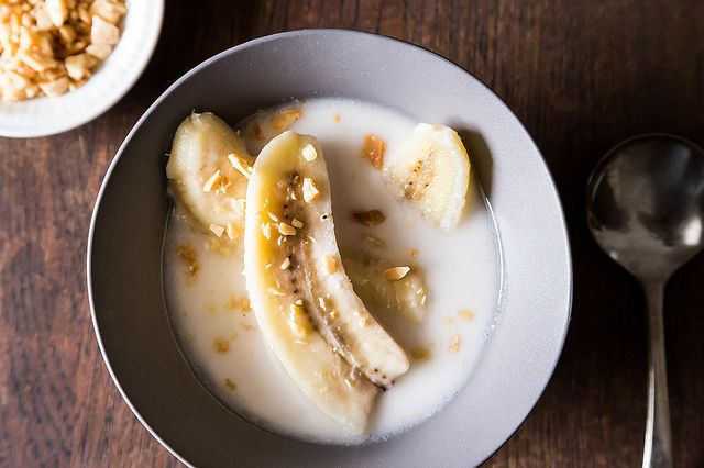 Bananas in Milk from Food52