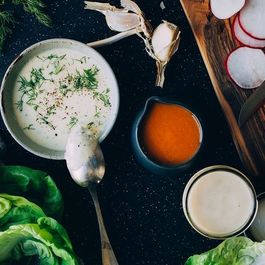 Sauces and dressings by Lisa Besse