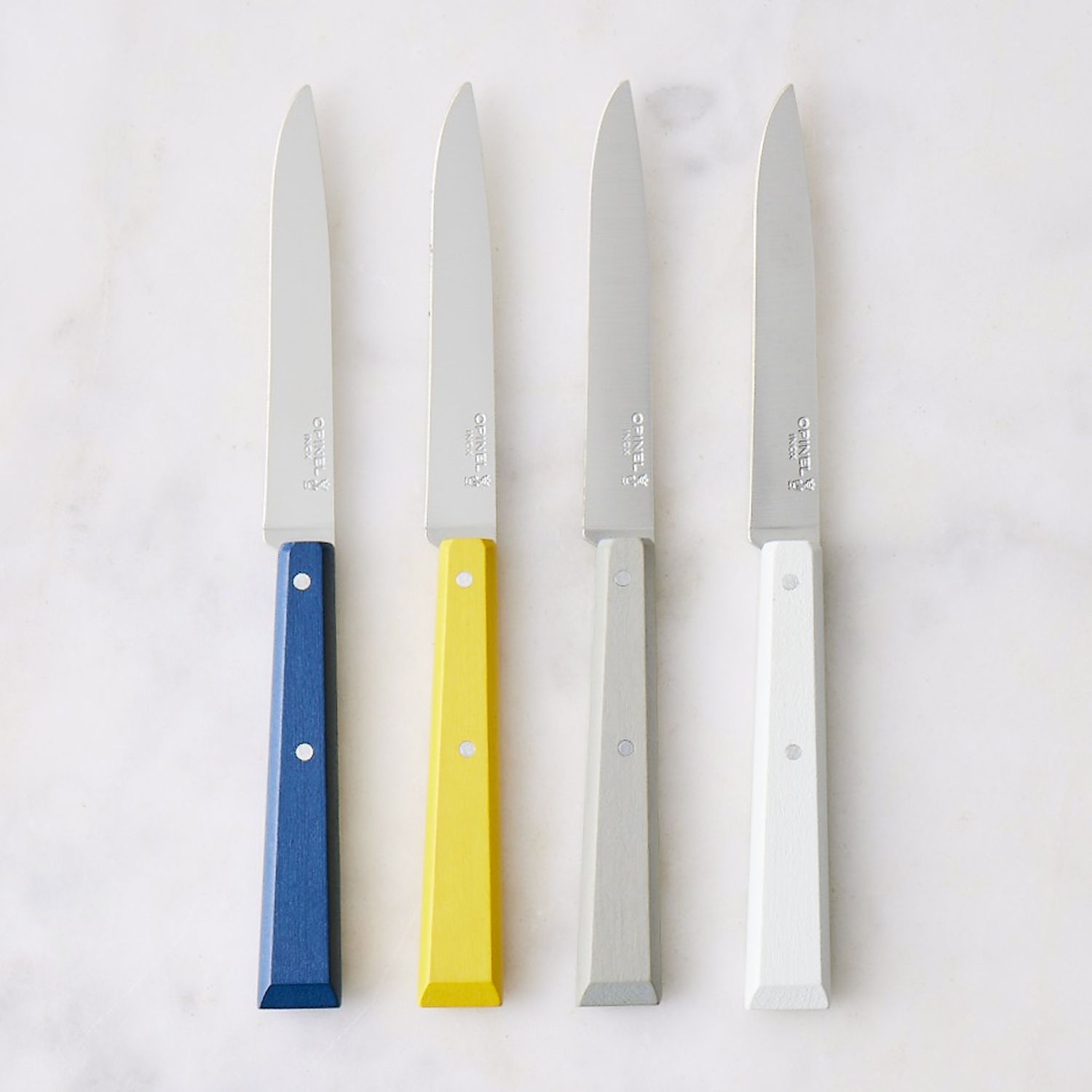 Opinel Set of 4 Bon Appetit Steak Knives - Celeste