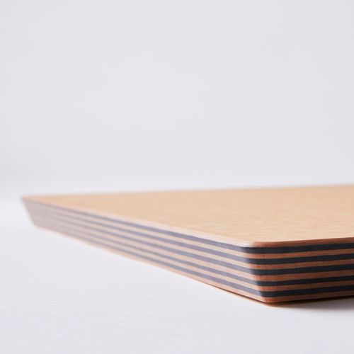 Wood fiber cutting board