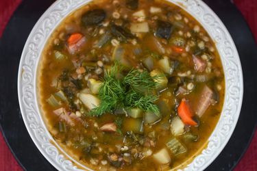 Vegan Rassolnik (Lentil and Barley Soup with Pickles) Recipe on Food52