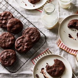 espresso chocolate cookies by Ann Godfrey