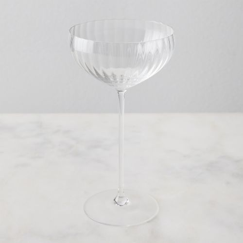 Caskata Chatham Bloom Coupe Cocktail Glasses Set of 2