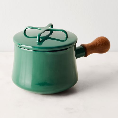 Dansk Kobenstyle Teal Mini Saucepan, Small: Butter Dishes