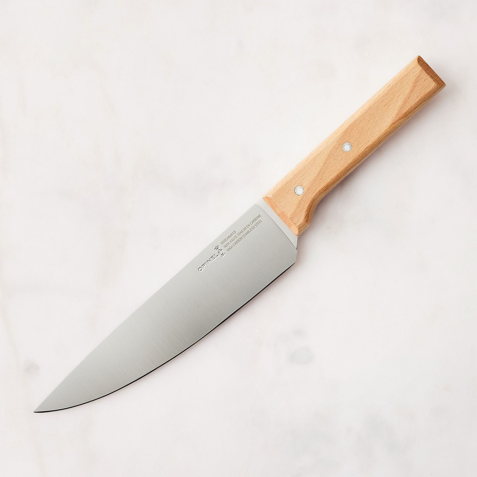 Opinel Parallèle Kitchen Knives, Stainless Steel & Beechwood on Food52